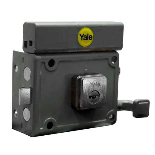 [13110] CHAPA DE S/P YALE 987 PLUS 1/4 IZQUIERDA LLAVE PUNTO CON ALARMA  (3156)