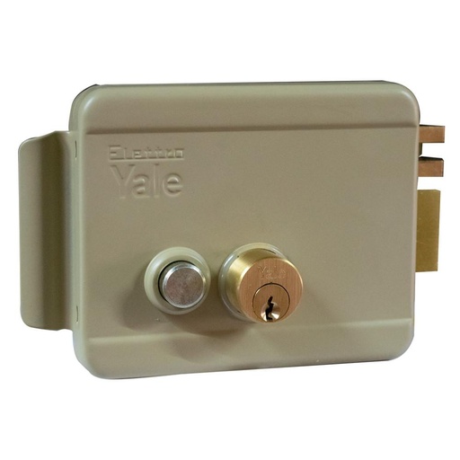 [13964] CHAPA ELECTRICA DE S/P YALE 60 MM DERECHA BOTON 12V (8798)