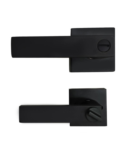 [15795] CHAPA MANIJA CUADRADA NEGRA BAÑO GATO PESADA  (736604)