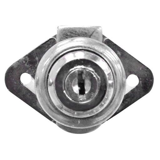 [4339] CHAPA NOCHERO GATO OVALADA 1560 CROMADA