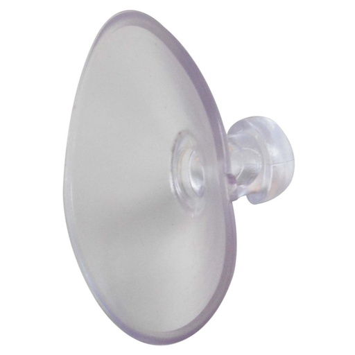 [5045] CHUPA ADHESIVA TRANSPARENTE GRANDE SIN GANCHO