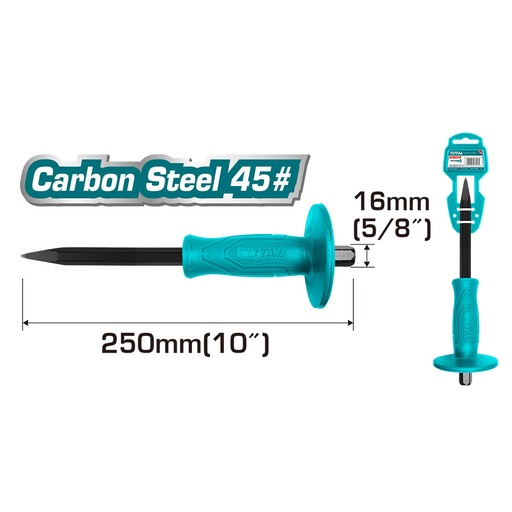 [15440] CINCEL PUNTA 5/8 X 10 CON PROTECTOR TOTAL (THT4221026)