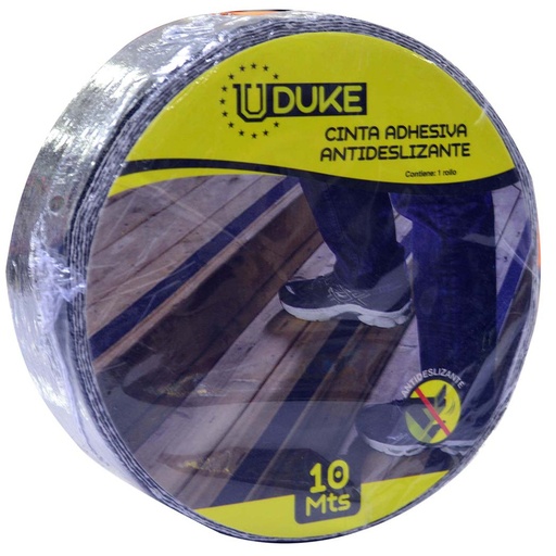 [12205] CINTA ADHESIVA ANTIDESLIZANTE 2 X 10 MTS NEGRA UDUKE (HT90183)
