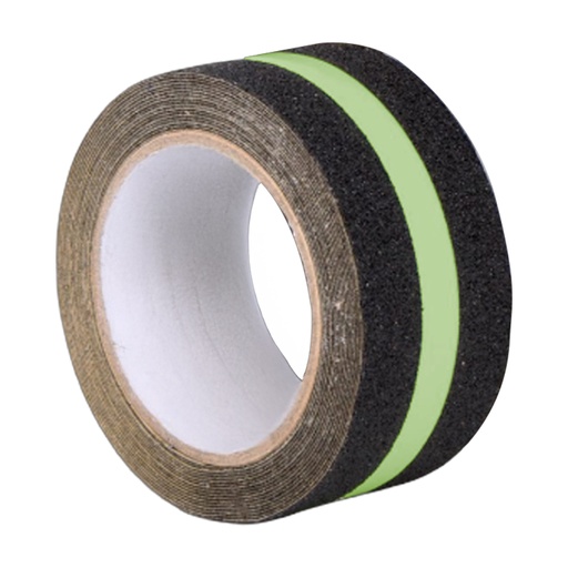 [13750A] CINTA ADHESIVA ANTIDESLIZANTE 2 X 5 MTS REFLECTIVA NEGRA (PT-032)