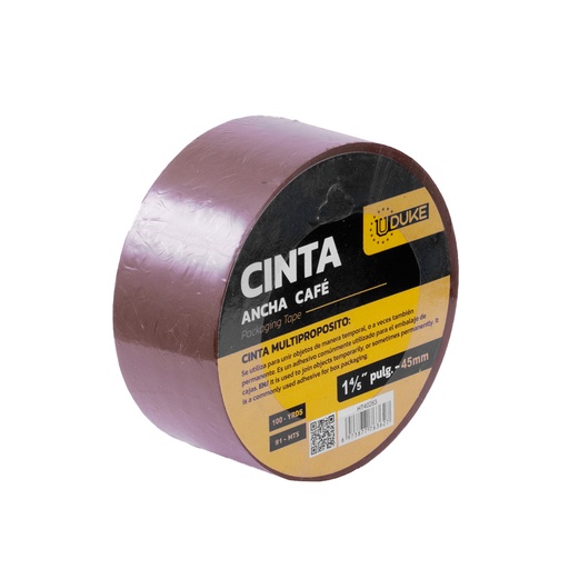 [8322] CINTA ANCHA UDUKE X 100 YRDS CAFE (HT40263)