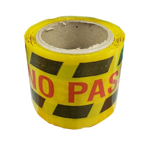 [12132B] CINTA PELIGRO  X 50 MTS (PELIGRO NO PASE)
