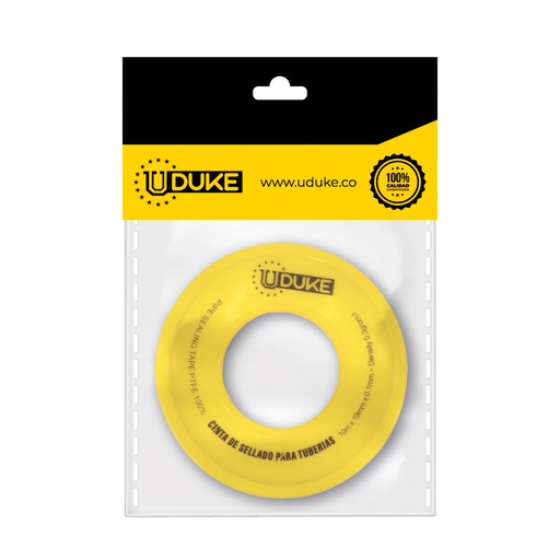 [484K] CINTA TEFLON INDUSTRIAL 3/4 X15 MTS PQT X 1 UDUKE