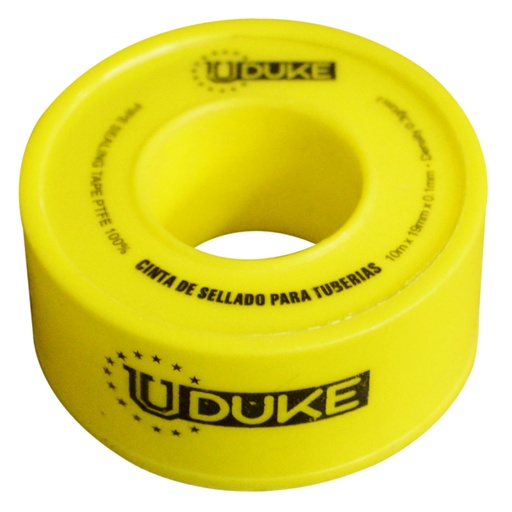 [483] CINTA TEFLON INDUSTRIAL UDUKE 3/4 X 10 MTS CAJA X 10 (HT10114)