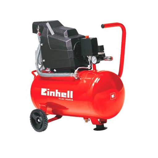 [15896] COMPRESOR EINHELL 2.5 HP TANQUE 24LTS 116PSI 110V TC-AC190/24/8 (4020552)