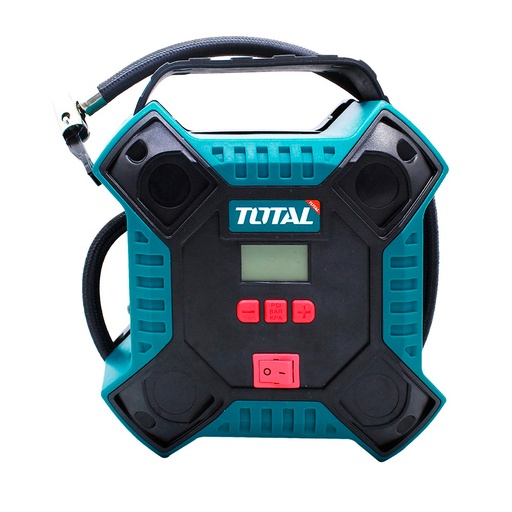 [15281] COMPRESOR MINI 12V 160PSI PARA CARRO TOTAL (TTAC1601)