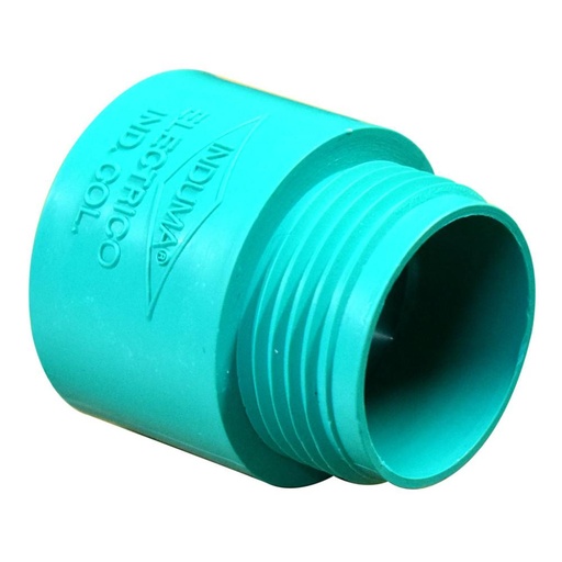 [13244] CONECTOR CONDUIT VERDE 1 INDUMA (T1207-0008)