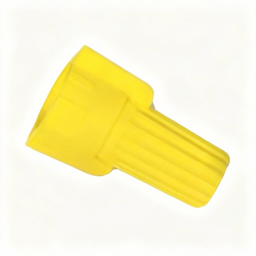 [13898K] CONECTOR PARA CABLE DE COBRE AMARILLO PQT X 5 UDUKE
