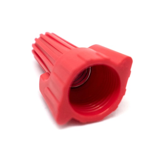 [13899B] CONECTOR PARA CABLE DE COBRE ROJO PRECIO PAQUETE (PAQUETE X 100)(P13-00)