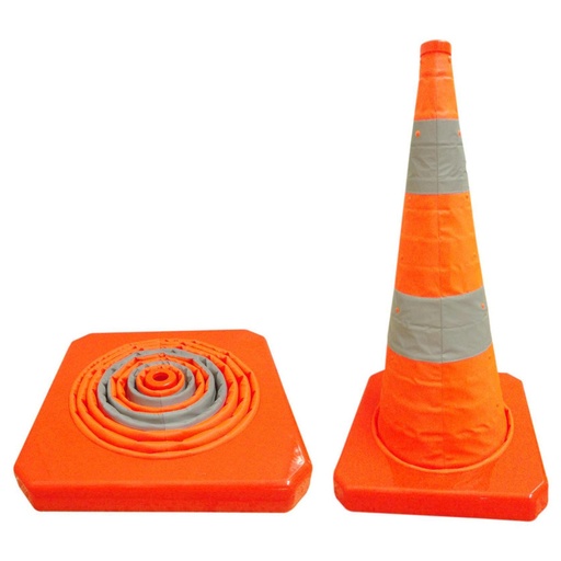 [6177] CONO VIAL ESCUALIZABLE 75 CM (HT20228)