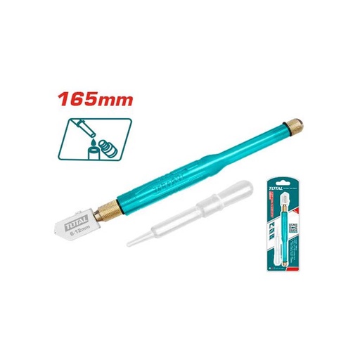 [16592] CORTAVIDRIO 165MM  LUBRICADO PLASTICO TOTAL (THT561782)