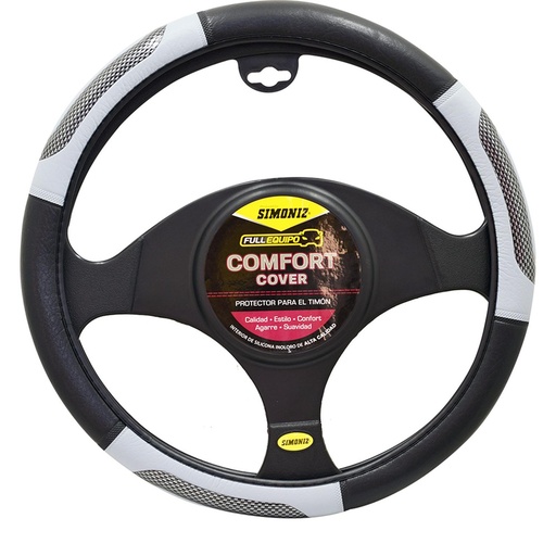 [18634] CUBRETIMON NEGRO-AGARRADERA GRIS MASSAGE SIMONIZ (105689)