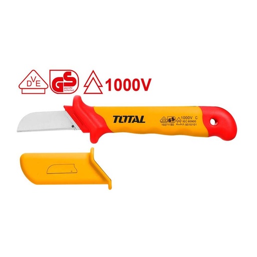 [16557] CUCHILLO PELACABLE 180MM AISLADO RECTO INDUSTRIAL TOTAL (THICK1801)