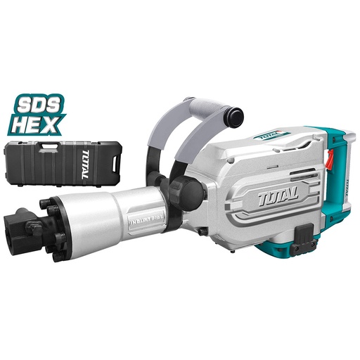 [14842] DEMOLEDOR SDS HEX 1700W 45 JOULES INDUSTRIAL CAJA PLASTICA 16KG TOTAL (UTH215456)