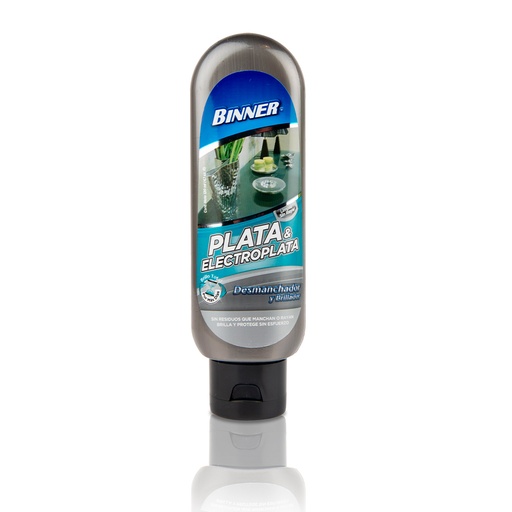 [19056] DESMANCHADOR Y BRILLADOR PLATA Y ELECTROPLATA 120ML  BINNER