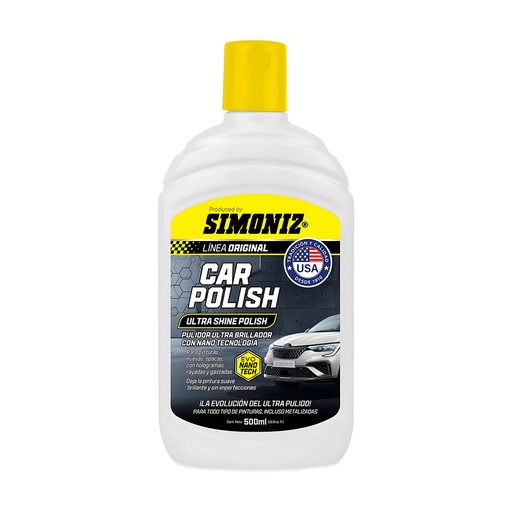 [20611] DESMANCHADORA PULIDORA CAR POLISH 500ML SIMONIZ (209188)
