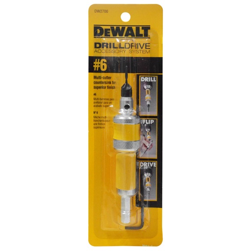 [10193] DESTORNILLADOR AVELLANADOR DEWALT  6 (DW2700)