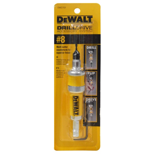[10194] DESTORNILLADOR AVELLANADOR DEWALT  8 (DW2701)