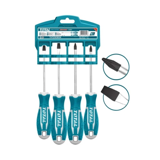 [16279] DESTORNILLADOR CROMO VANADIUM JUEGO X 7 PZS SUPER SELECT TOTAL (THT2506072)