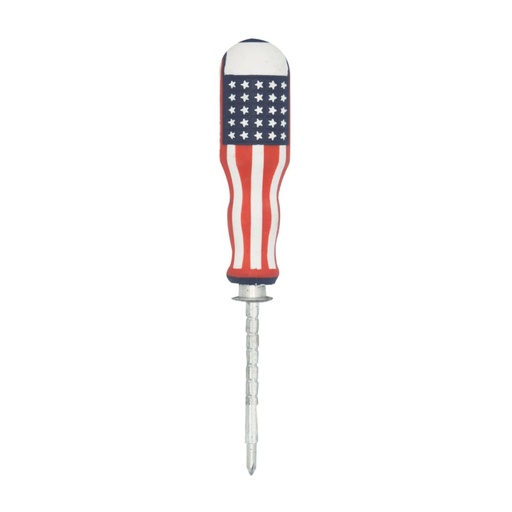 [8268A] DESTORNILLADOR DOBLE PUNTA GRANDE C/V CON SEGURO U.S.A. (1688)(1/4X4-6)