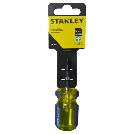 [9709] DESTORNILLADOR PUNO STANLEY PRO 2 X 1-1/2 (+)(STHT69144)
