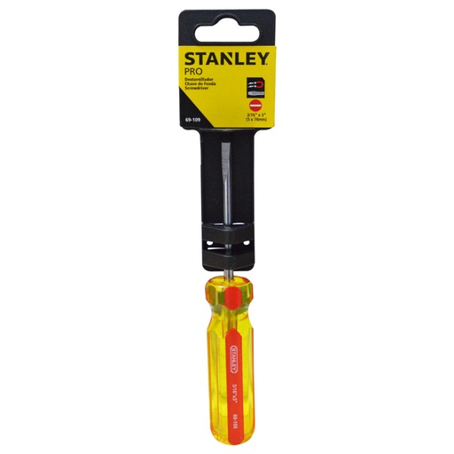 [8506] DESTORNILLADOR STANLEY PRO 3/16X3 (-)(69-109)(STHT69109)