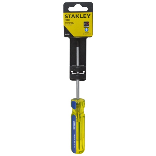 [8668] DESTORNILLADOR STANLEY PRO 3/16X4 (+)(69-141)(STHT69141)