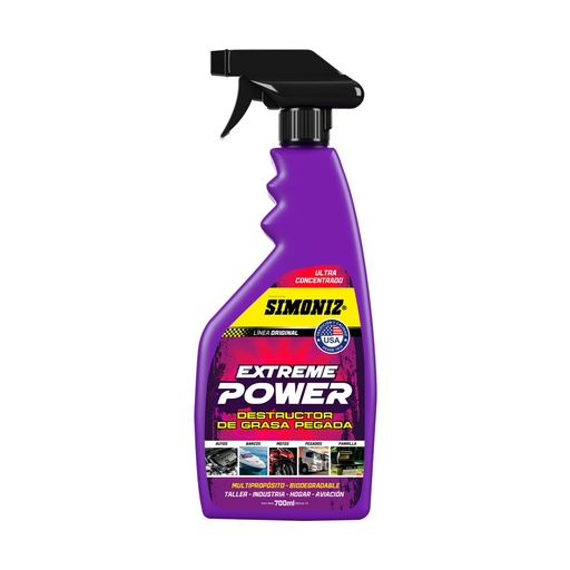 [20622] DESTRUCTOR GRASA EXTREME POWER 700ML SIMONIZ (209419)