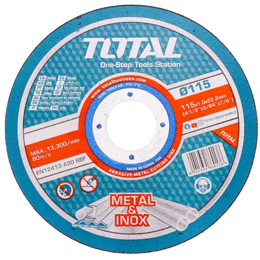 [18747] DISCO CORTE METAL 4-1/2" TOTAL (TAC210115100)