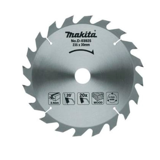 [16042] DISCO DE SIERRA 9 1/4 X 20T X 5/8 MAKITA PARA SIERRA N5900B (D-03925)
