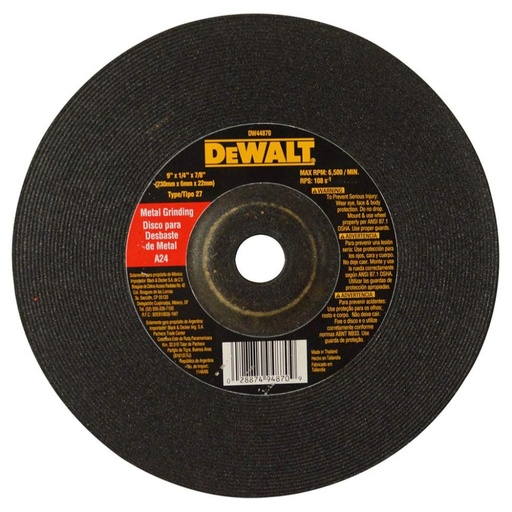 [694] DISCO DEWALT C/M 4 1/2 X 1/8 (DW54820)