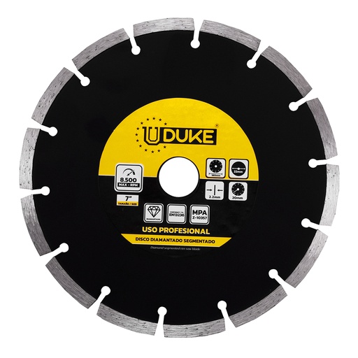 [7346] DISCO DIAMANTADO SEGMENTADO UDUKE 7 (DDUG-180) (HT30028)