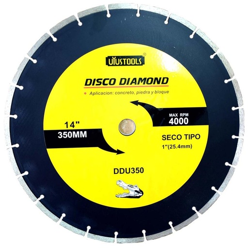 [3283] DISCO DIAMANTADO SEGMENTADO UYUSTOOL 14 (DDU350)