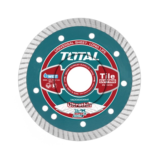 [21048] DISCO DIAMANTADO TURBO 4 1/2" INDUSTRIAL SUPER TOTAL (TAC2131151HT)