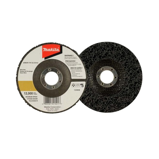 [16207] DISCO FIBRA DE VIDRIO 4/12 PARA QUITAR OXIDO PINTURA Y SOLDADURA MAKITA (B-36295)