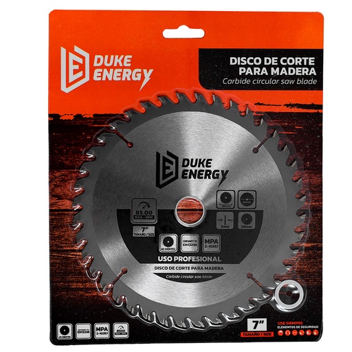 [7342] DISCO MADERA DUKE ENERGY PROFESIONAL (7X24) DMD724 (HT30024)
