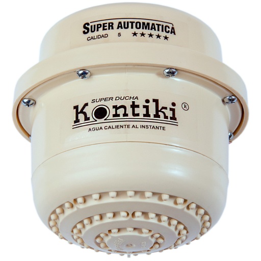 [7937] DUCHA ELECTRICA KONTIKI AUTOMATICA TRADICIONAL 120V (K-104)