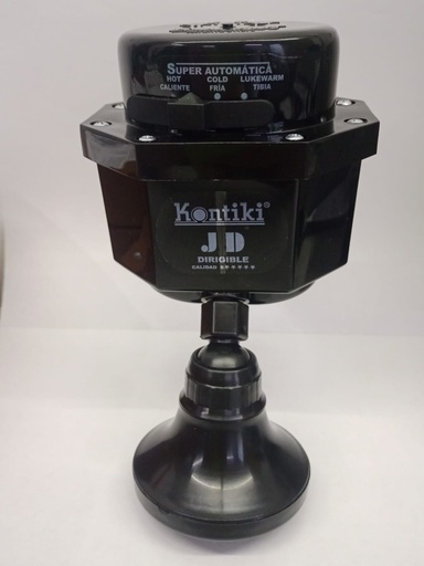 [21149] DUCHA ELECTRICA KONTIKI NEGRA DIRIGIBLE 110V (K-002N)