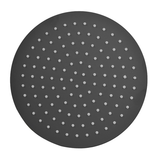 [18580] DUCHA REGADERA UDUKE NEGRA ACERO INOXIDABLE 10 REDONDA (HT1622)