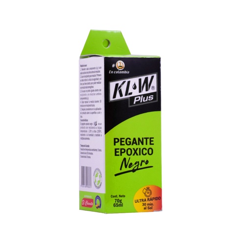 [17815] EPOXICO NEGRO KLW PLUS 70 GR (05445)