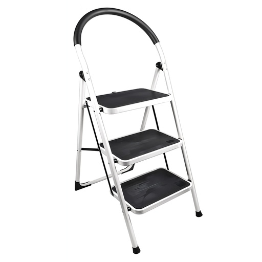 [13654] ESCALERA PLEGABLE TUBULAR 3 PELDANOS UDUKE (HT1323)
