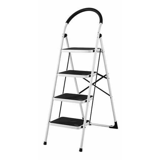 [13655] ESCALERA METALICA ARTICULADA 4 PELDANOS UDUKE (HT1324)