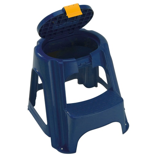 [15401] ESCALESILLA TAPA ORGANIZADORA AZUL PETROLEO RIMAX (5291)