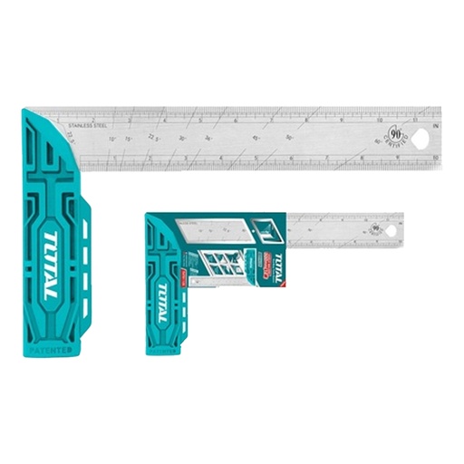 [16608] ESCUADRA 12" INDUSTRIAL ACERO INOXIDABLE TOTAL (TMT61126)