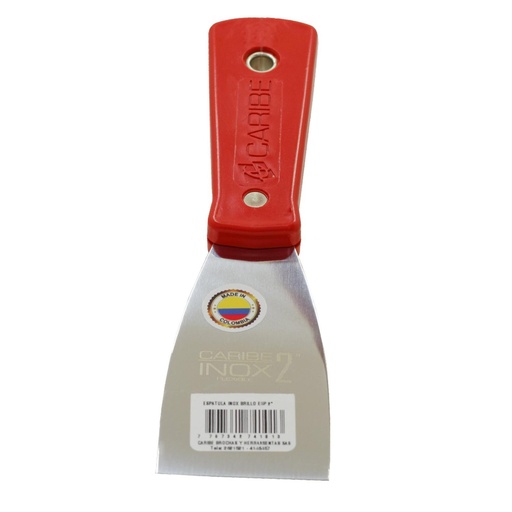 [18437] ESPATULA M/PLASTICO PROFESIONAL INOXIDABLE CARIBE 2 (6100025000001)