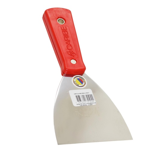 [18439] ESPATULA M/PLASTICO PROFESIONAL INOXIDABLE CARIBE 4 (6100025000003)